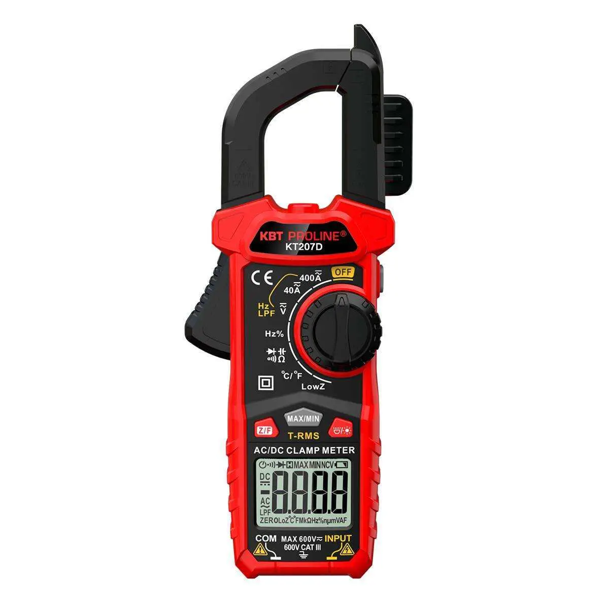 Токовые клещи цифровые KT 207D серия PROLINE (КВТ) КВТ 91920