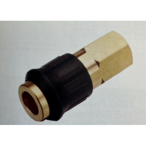 Быстроразъем пневматический с обратным клапаном, внутренняя резьба 1/2" (латунь) H-D HD-UQ1BP-12F