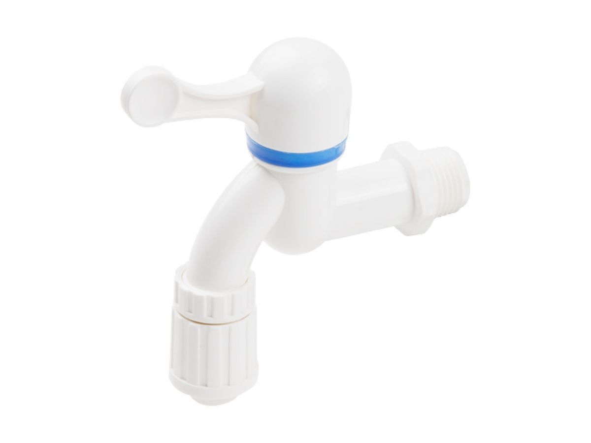 Кран пластиковый водоразборный (для шланга) 1/2" AV Engineering AVE099003