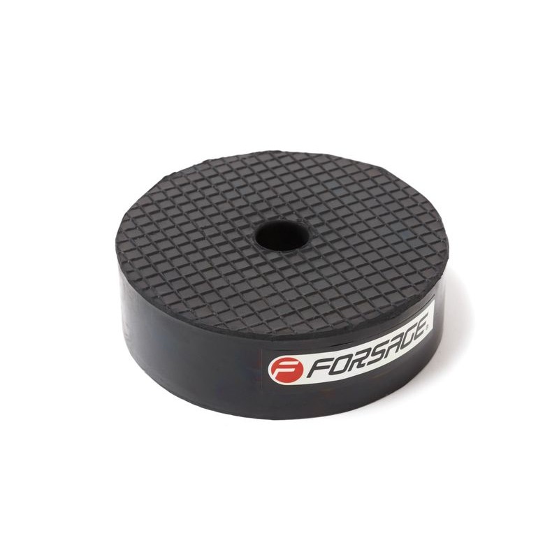 Резиновая накладка для домкрата (диаметр-100мм, толщина-30мм) Forsage F-TRY8011