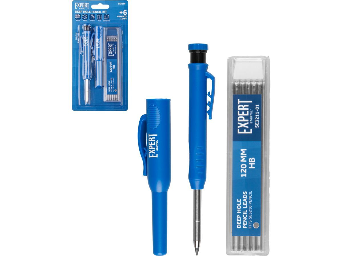 Карандаш строит. автоматич. с набором стержней EXPERT ()  STARTUL SE3210