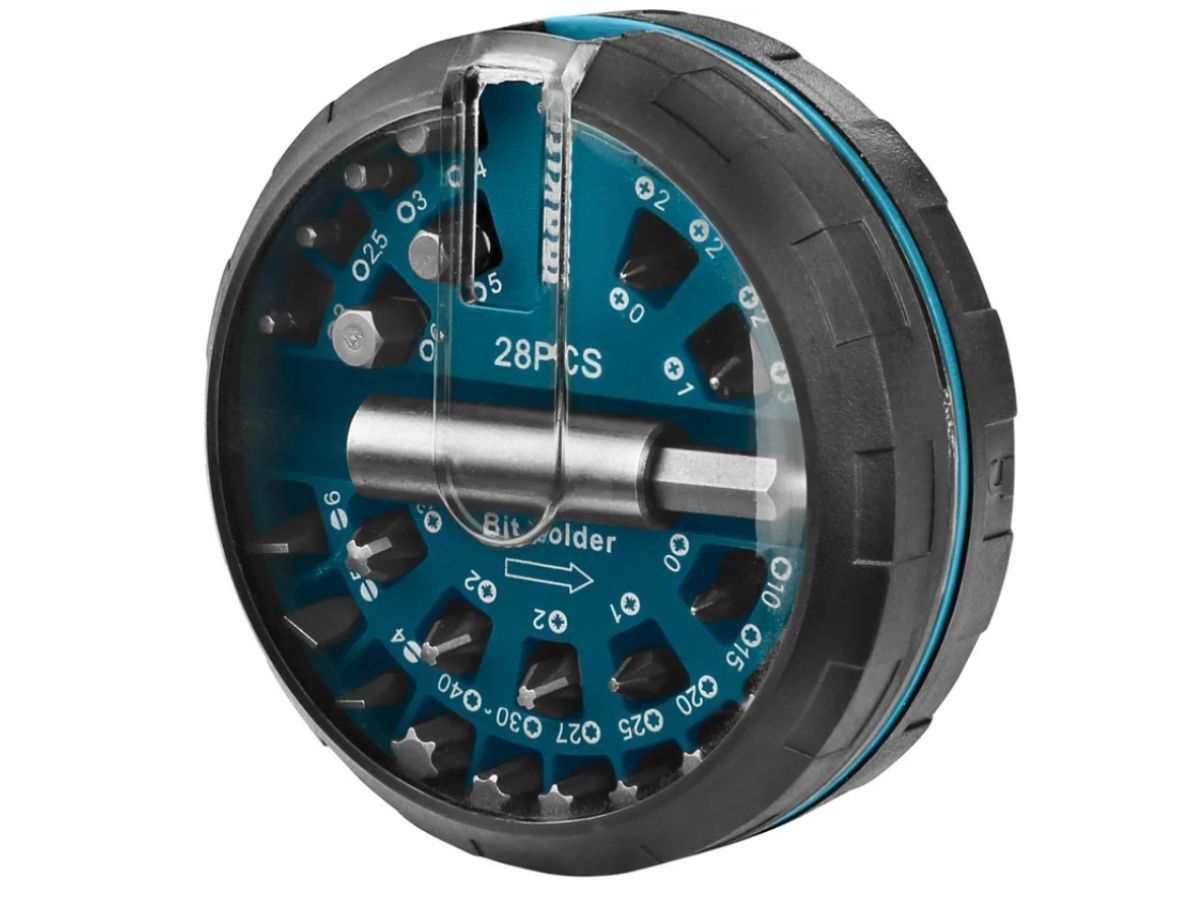 Набор бит (28 шт) с магнитным адаптером MAKITA B-28911