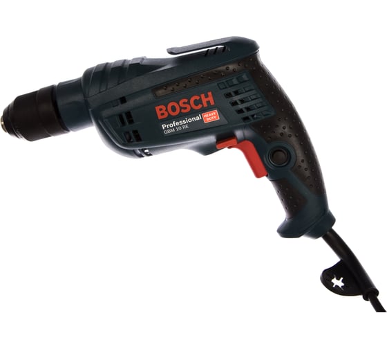 Дрель безударная GBM 10 RE (БЗП / 600Вт / Коробка)  BOSCH 0.601.473.600