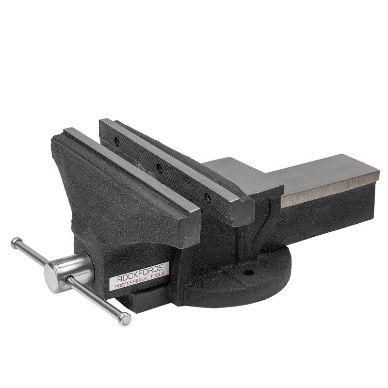 Тиски стальные с наковальней -200мм Rock FORCE RF-6540208