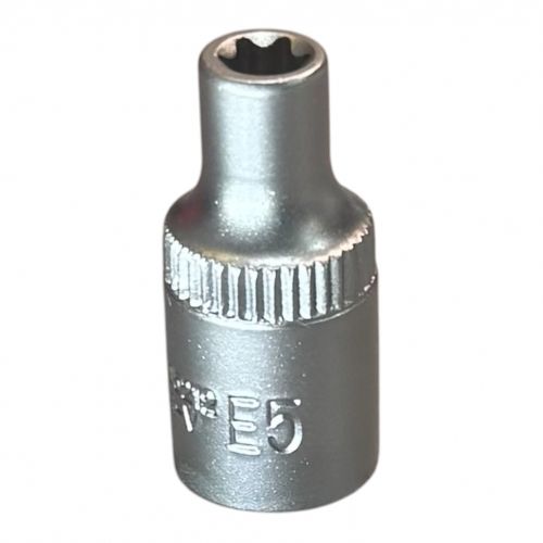 Головка торцевая 1/4" TORX Е5, L25 мм, CrV H-D HD-05212