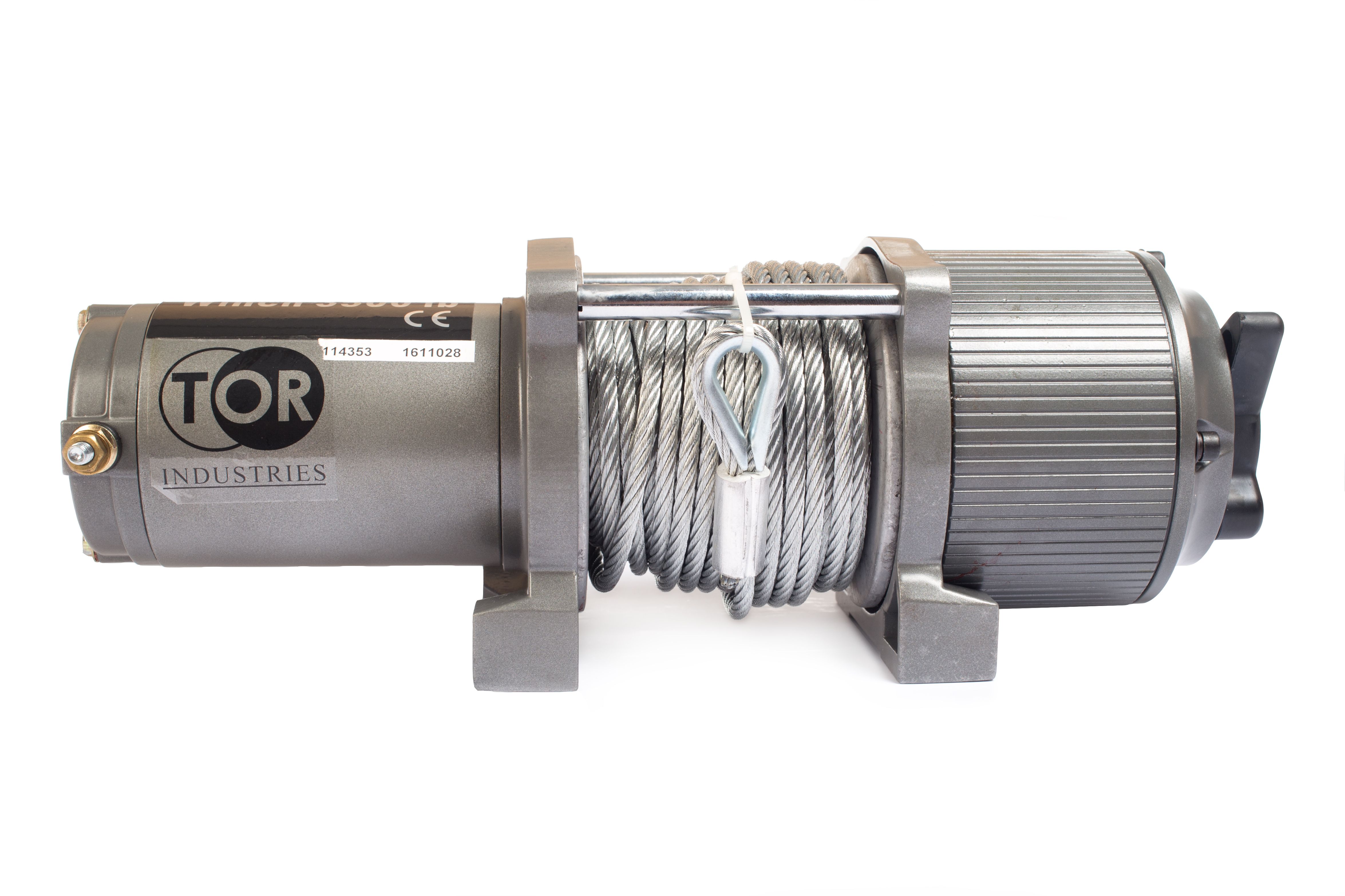 Лебедка (1588 кг/15 м) автомобильная 12 V P3500-1D  TOR 114353