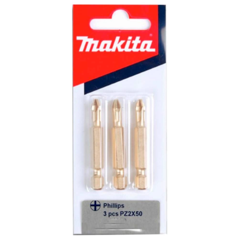 Бита алмазная PZ2 50 мм C-form (3 шт.)  MAKITA P-38679