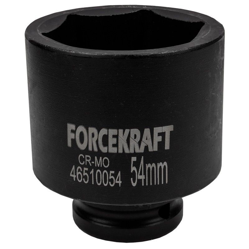 Головка ударная глубокая 3/4", 54мм (6гр.)  FORCEKRAFT FK-46510054