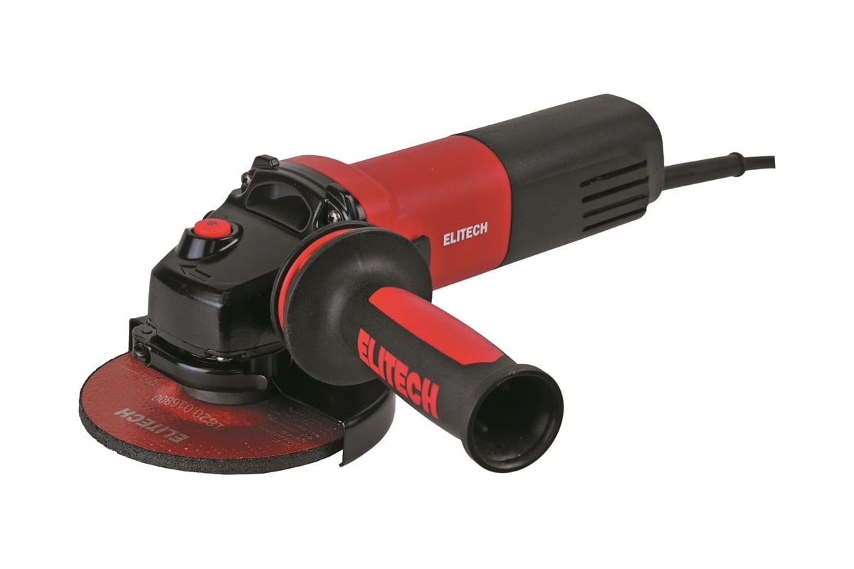 Углошлифмашина МШУ 1112Э сетевая , 1150 Вт ,  125 мм , Регул. оборотов ,  Коробка,  (E2213.064.00)  ...ELITECH 207378