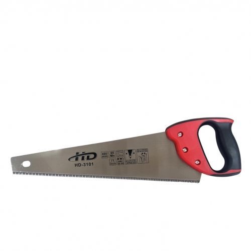 Пила ножовка по дереву 400мм, тройная заточка, 7TPI H-D HD-3101