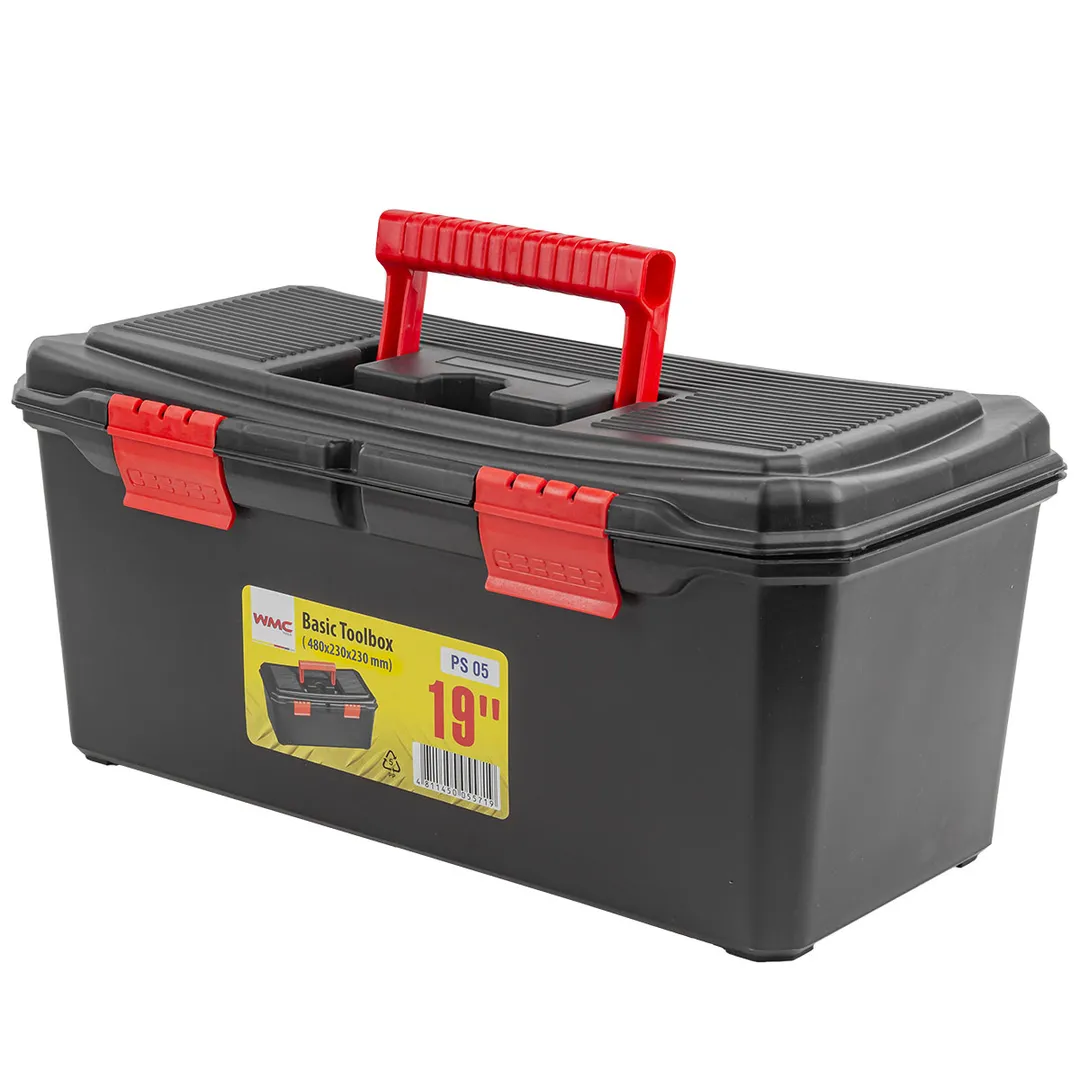 Ящик пластмассовый 19", 480x230x230мм  WMC TOOLS WMC-PS.05