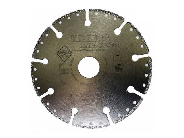 Алмазный круг 125х22.23 mm по металлу Super Metal  TRIO-DIAMOND 520125