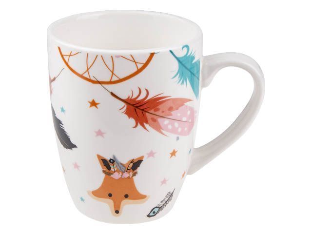 Кружка керамическая, 360 мл., DREAM FOX-4 PERFECTO LINEA 30-063114