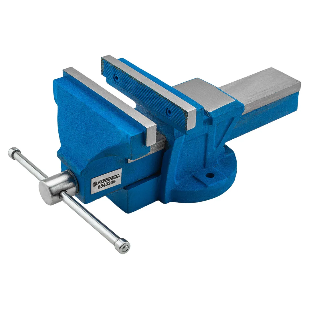 Тиски стальные с наковальней 6"-150мм Forsage F-6540206