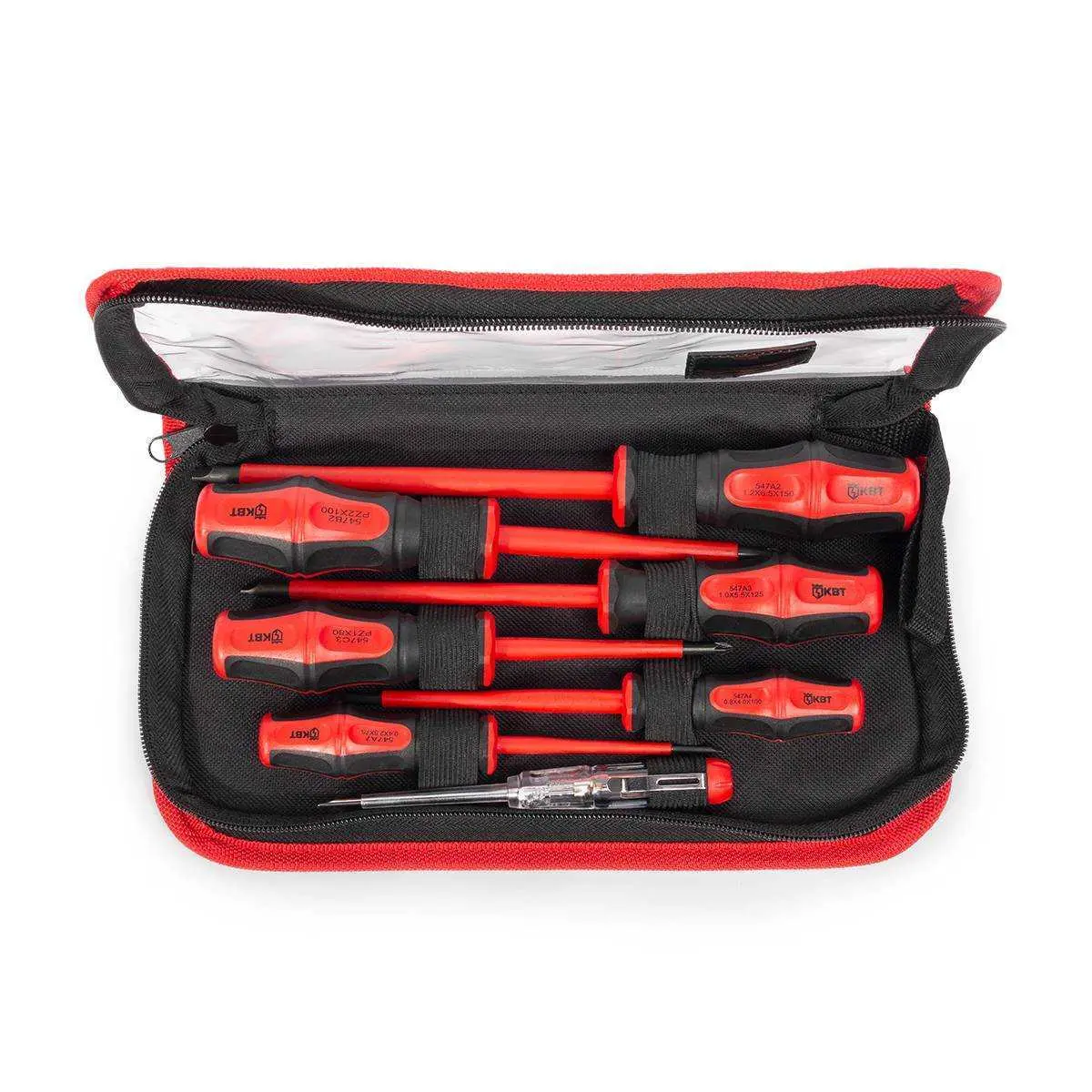 Набор диэлектрических отверток (7 пр.) НИО-07 серия ПРОФИ ()  ...КВТ 78618