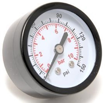 Индикатор давления манометр 1/4" 10bar(D-50мм)  Forsage F-Y50-2