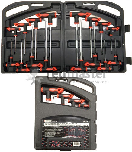 Набор ключей Т-образных TORX/HEX Forsage F-5166B