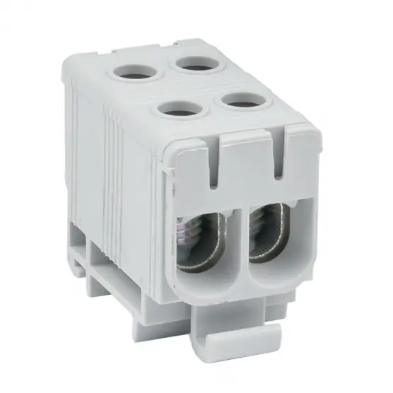 Клемма двойная КСВ 16-50 серая  EKF plc-kvs2-16-50-grey
