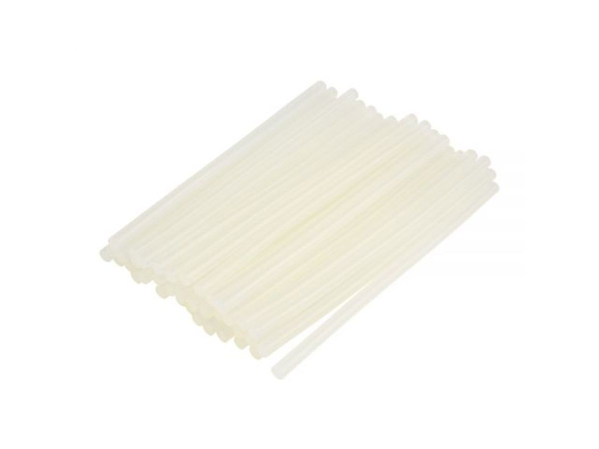 Стержни клеевые d=11 mm, L=270 mm, прозрачные, 1 кг (0.5 кг + 0.5 кг) (пакет) REXANT 09-1857-1