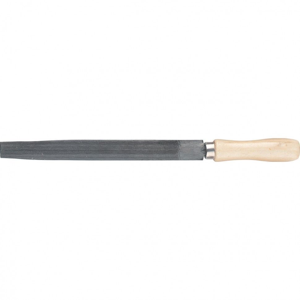 Напильник, 300 mm, полукруглый, деревянная ручка  Сибртех 16332