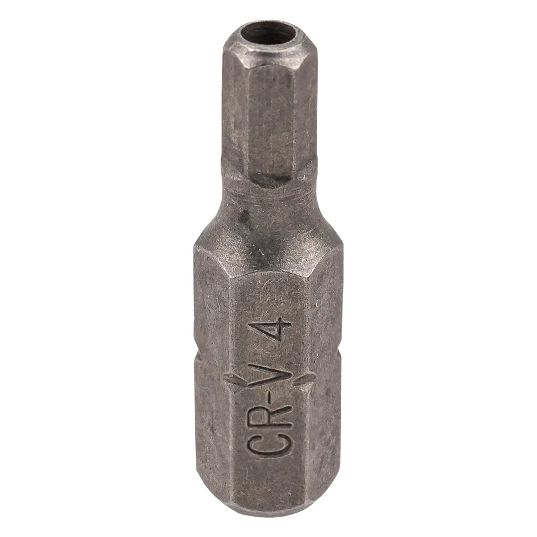 Бита H6.35*25L H4 с отверстием  JCB JCB-124S2504