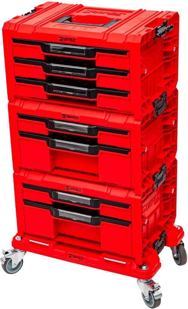 Набор ящиков для инструментов QBRICK System PRO Drawer Workshop SET 3, 2.0 RED Ultra HD (красный) QBRICK Z258353PG003