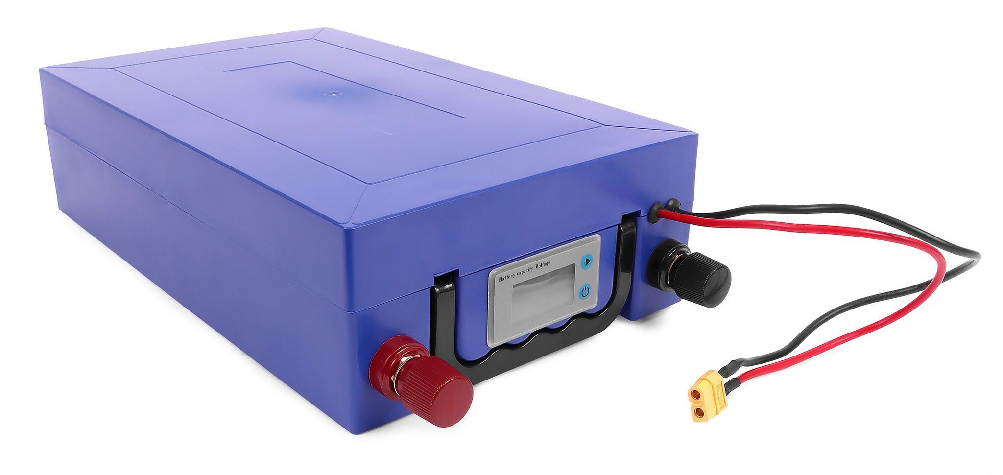 Аккумулятор литий-ионный TECHNIK-MESSER 60В 15000мАч BMS100A 292х185х82 XT60 (вольтметр с термодатчиком) MESSER L6015-186X96-100-K3-VT-XT60