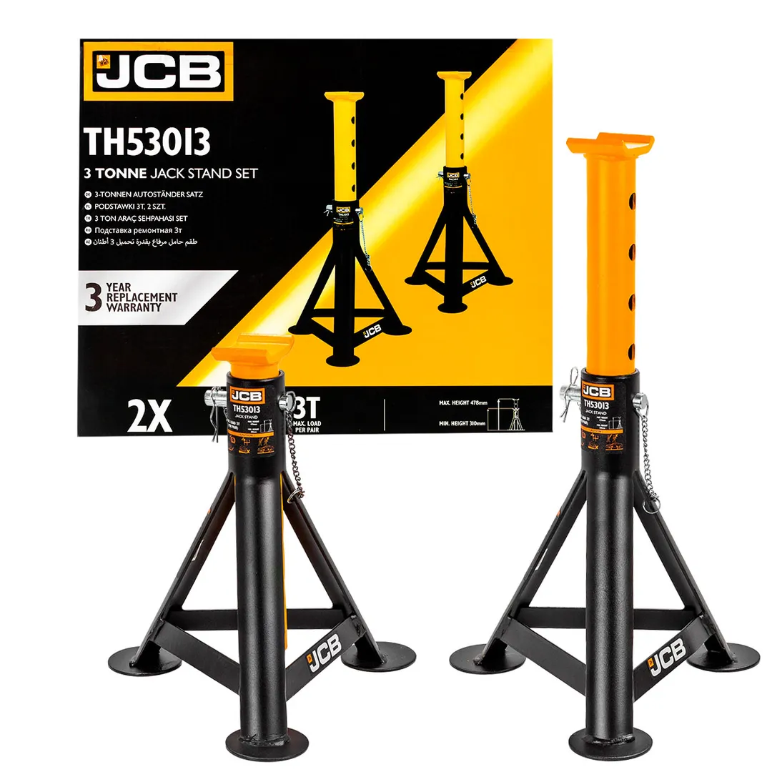 Подставка ремонтная с упорными пятками 3т (h min 310mm, h max 478mm)  ...JCB JCB-TH53013
