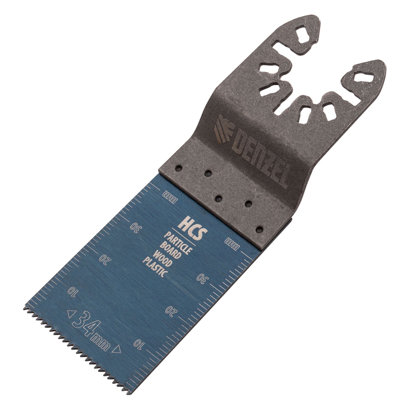 Насадка для МФИ режущая пазовая прямая, HCS, по дереву, 34 х 1.4 mm, мелкий зуб DENZEL 782312
