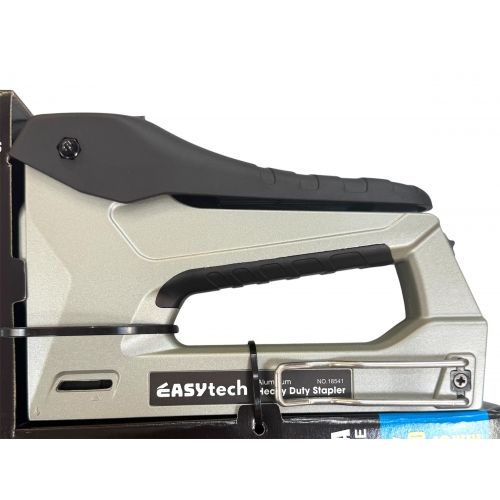 Степлер 6-14мм (тип 140/ G/ 11/ T50) 2 в 1, усилие 17 lbs, алюминиевый KW-triO 18541