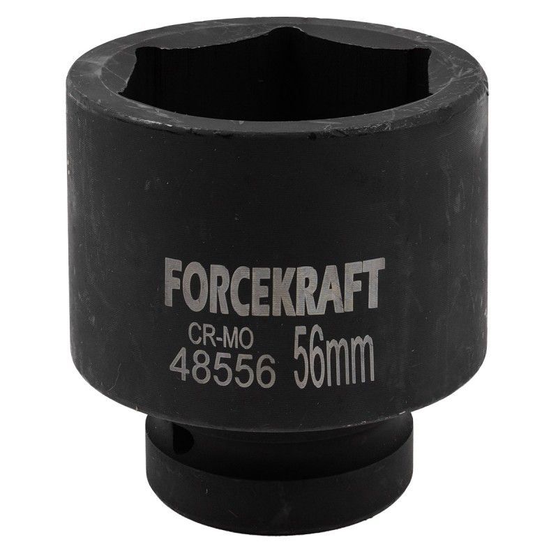 Головка ударная 1", 56мм (6гр.)  FORCEKRAFT FK-48556