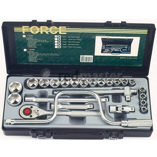 Набор инструмента 24 пр сорв. гр.1/2"DR Force 4245-7