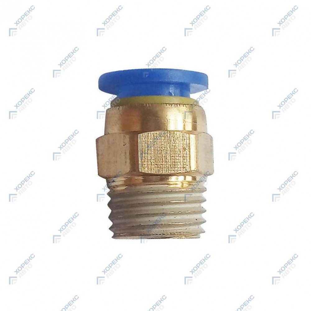 Фитинг зажимной 6ммм, 1/4"; НР YPC06-02 ХОРЕКС АВТО YPC06-02