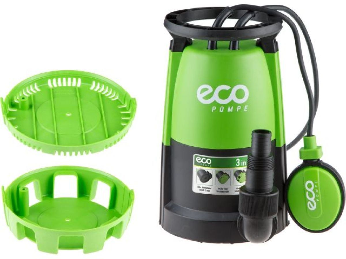 Насос погружной 3-в-1  DP-916i (900 Вт, 17500 л/ч, 8.5 м) ECO EC4210-2