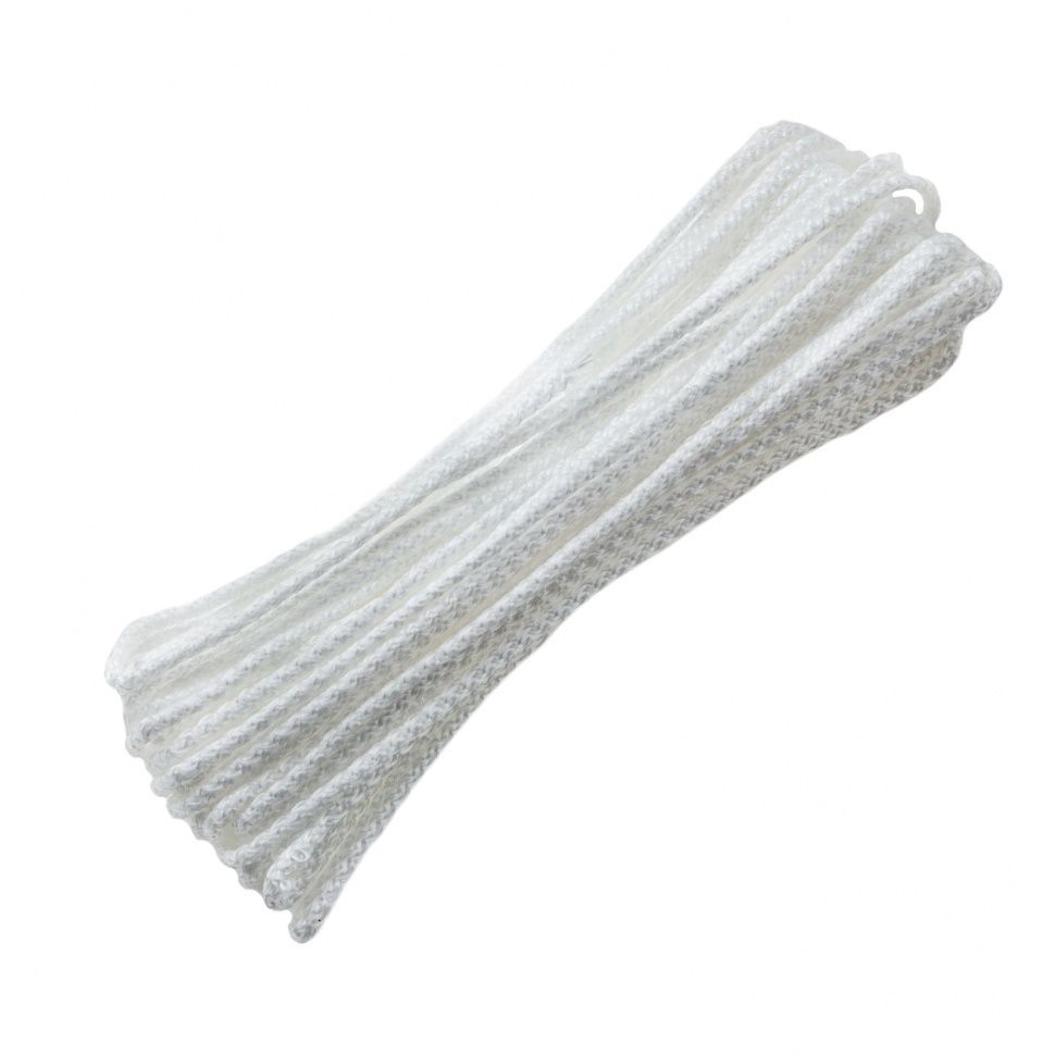 Шнур бельевой полипропиленовый с сердечником, 5 мм, L 15 м, белый PALISAD 937085