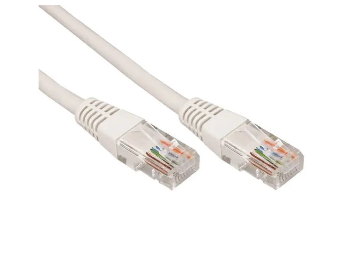 Пaтч-корд 20м U/UTP, CAT 5e, RJ45-RJ45, PVC серый REXANT 18-1011