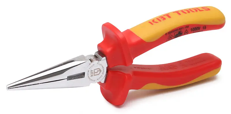 Длинногубцы диэлектрические 160 мм серия ПРОФИ ()  КВТ 67361