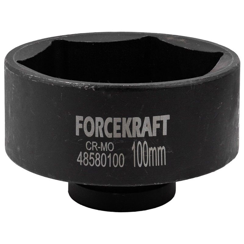 Головка ударная 1'', 100мм (6гр.)  FORCEKRAFT FK-48580100