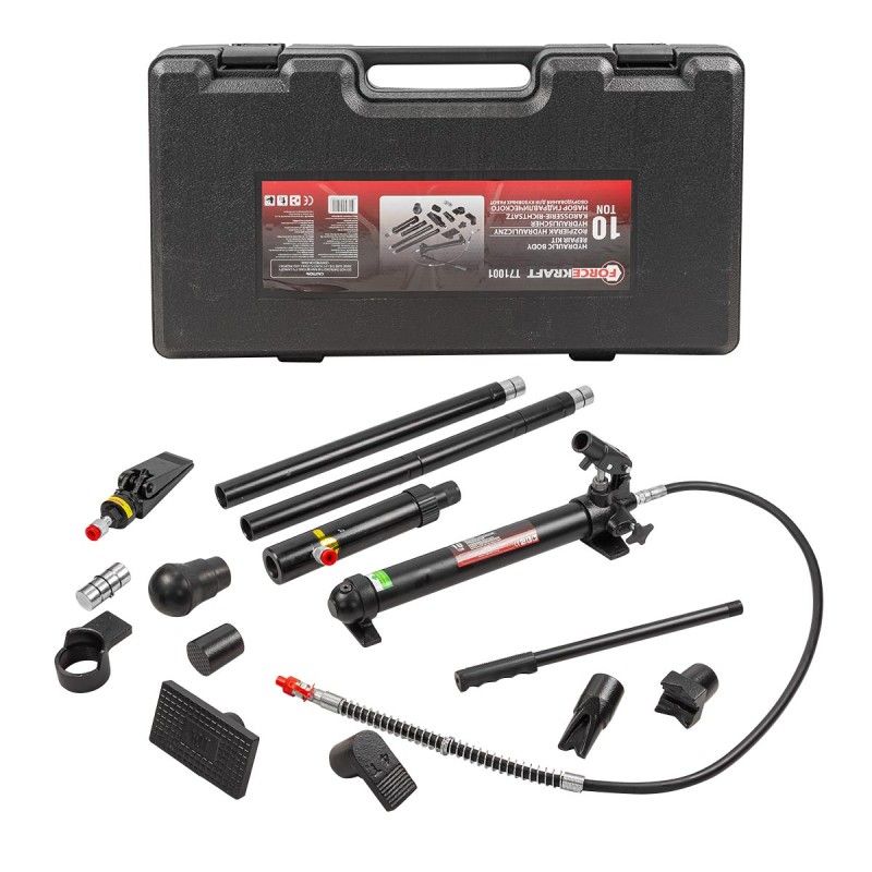 Набор гидравлического оборудования для правки кузова 10т ...FORCEKRAFT FK-T71001 Набор гидравлического оборудования для правки кузова 10т ...FORCEKRAFT FK-T71001