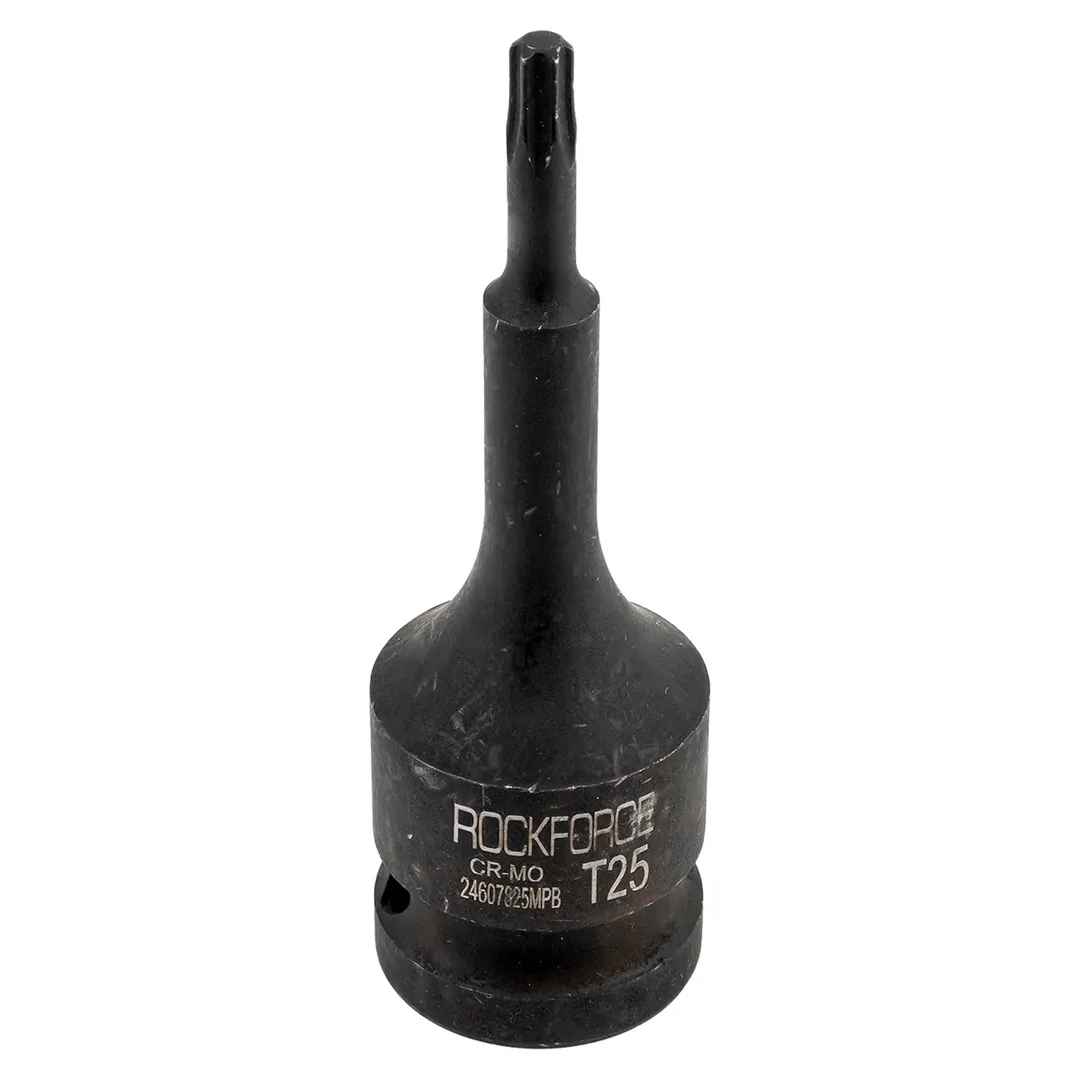 Головка-бита TORX ударная T25,1/2"  Rock FORCE RF-24607825MPB