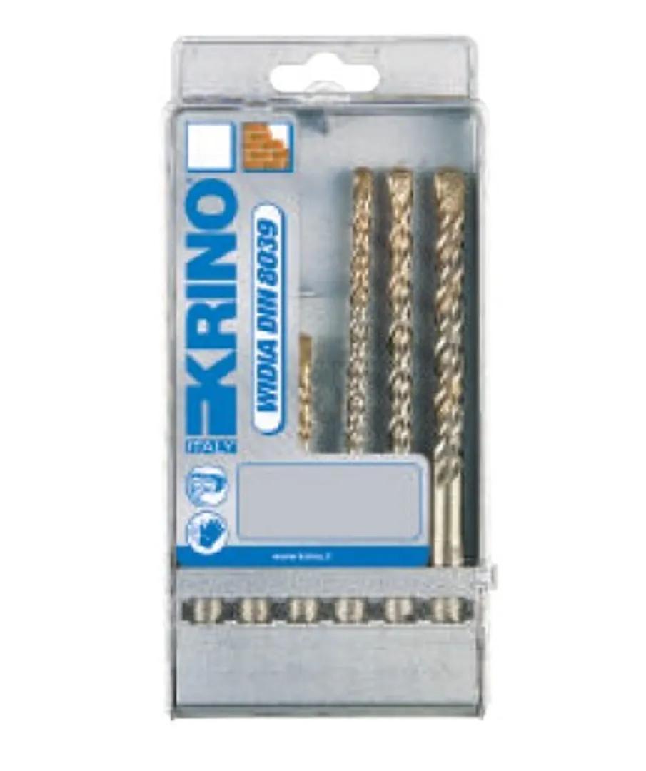 Набор сверл по бетону SDS-PLUS (2-8 мм.) 6 пр. Krino 3165202
