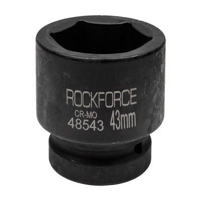 Головка ударная 1", 43мм (6гр.)  Rock FORCE RF-48543