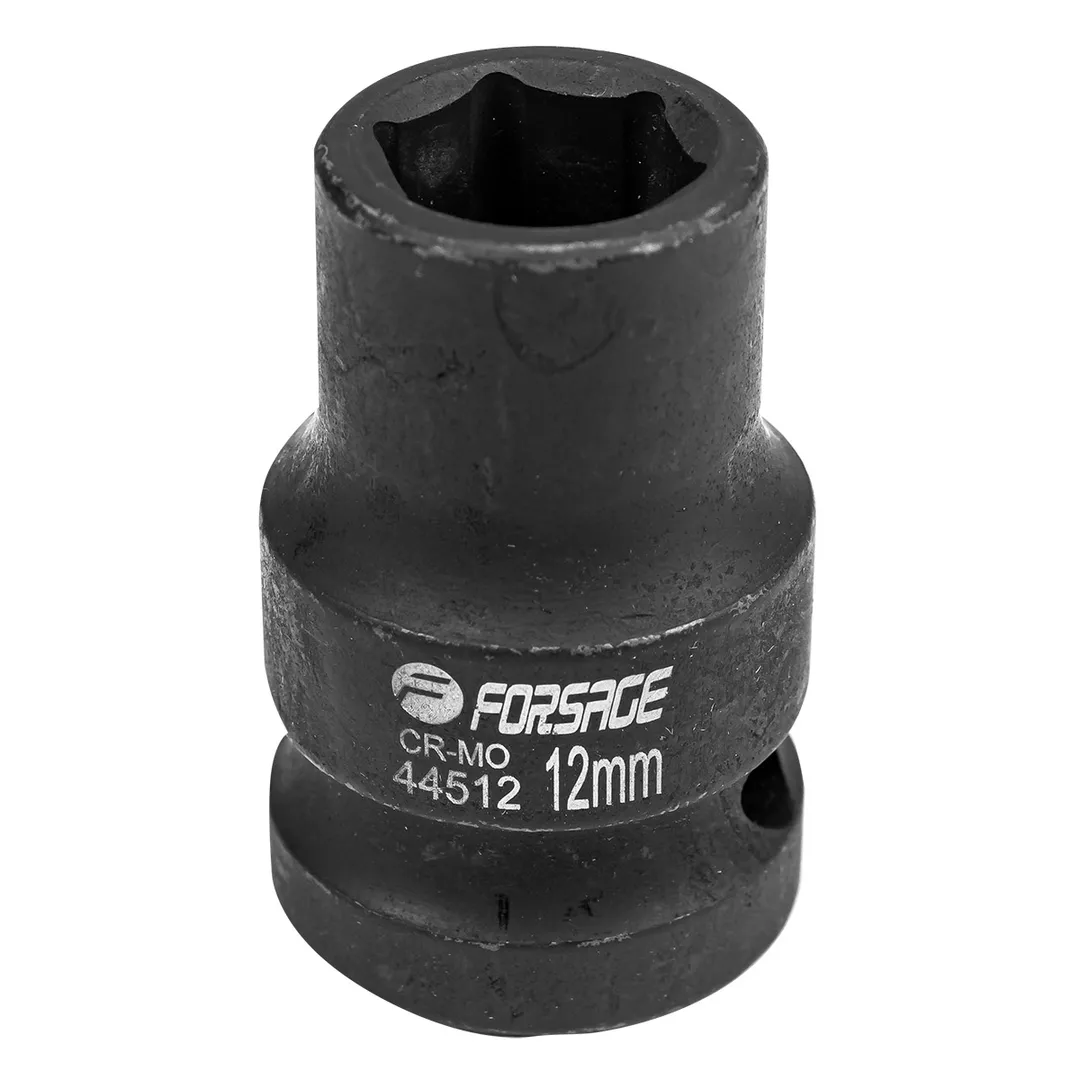 Головка ударная 12мм (6гр.), 1/2" Forsage F-44512
