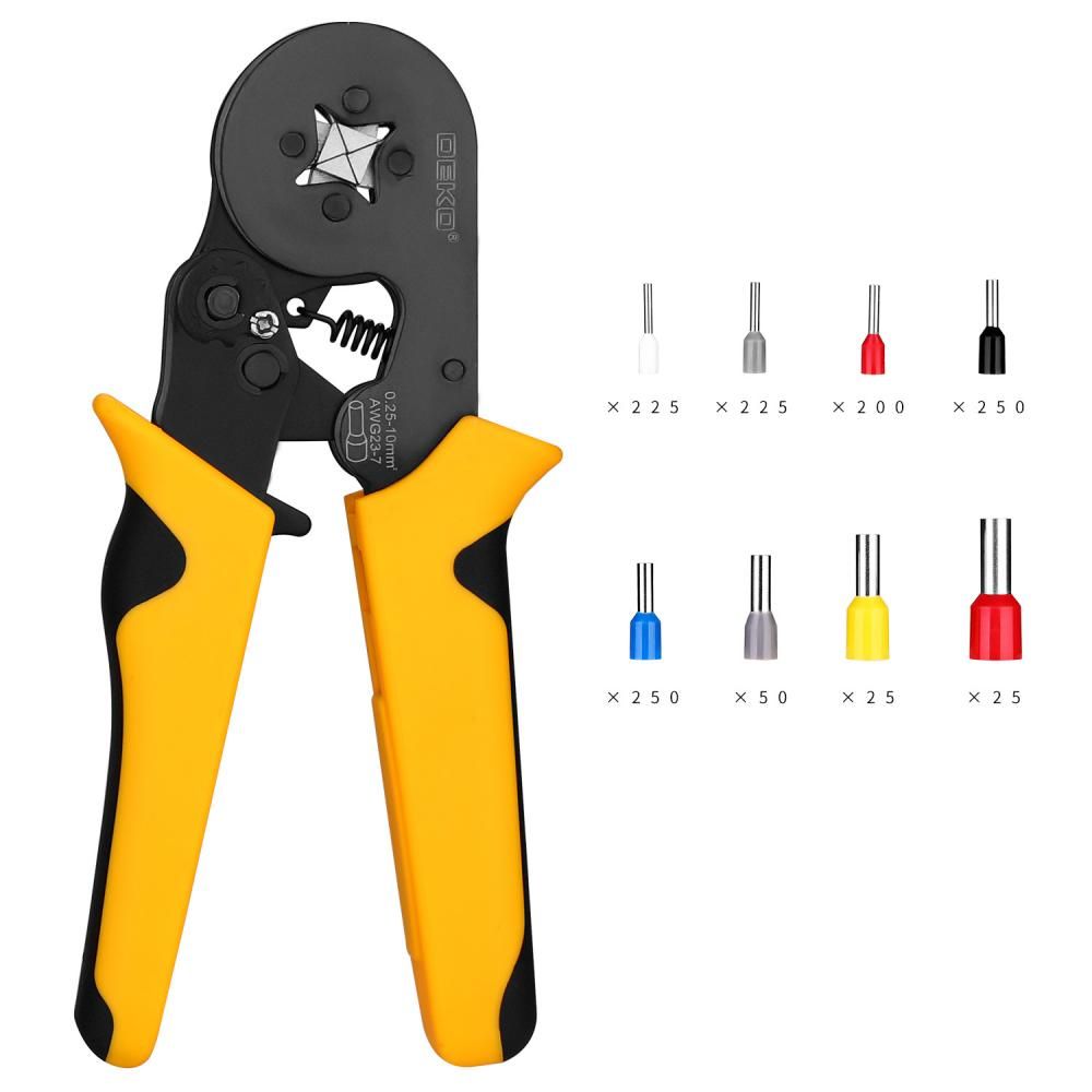 Клещи обжимные для втулочных наконечников DEKO DKCT04Deko 081-2091