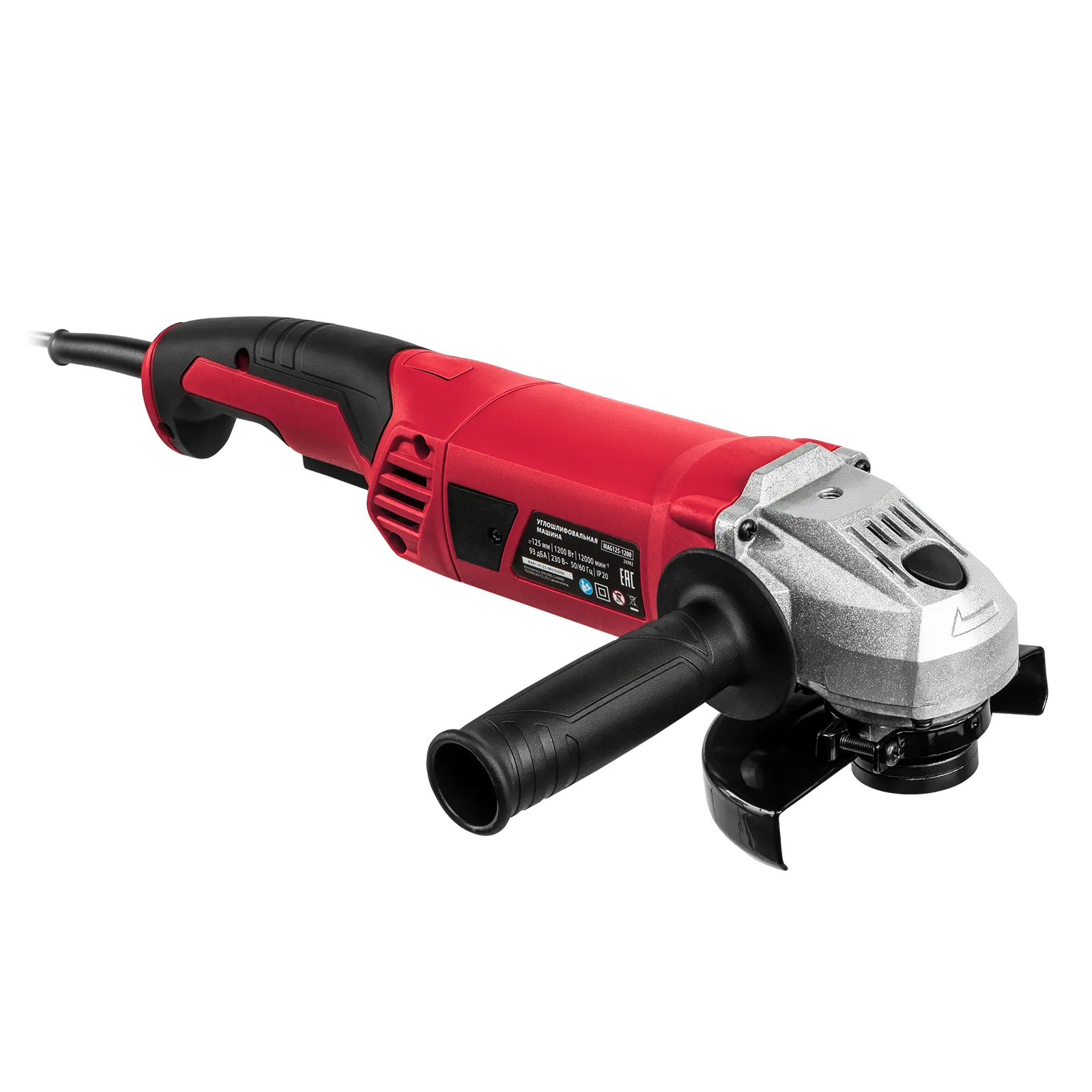 Машина шлифовальная угловая MAG125-1200, 1200 Вт, 125 мм, 12000 об/мин MTX 26982