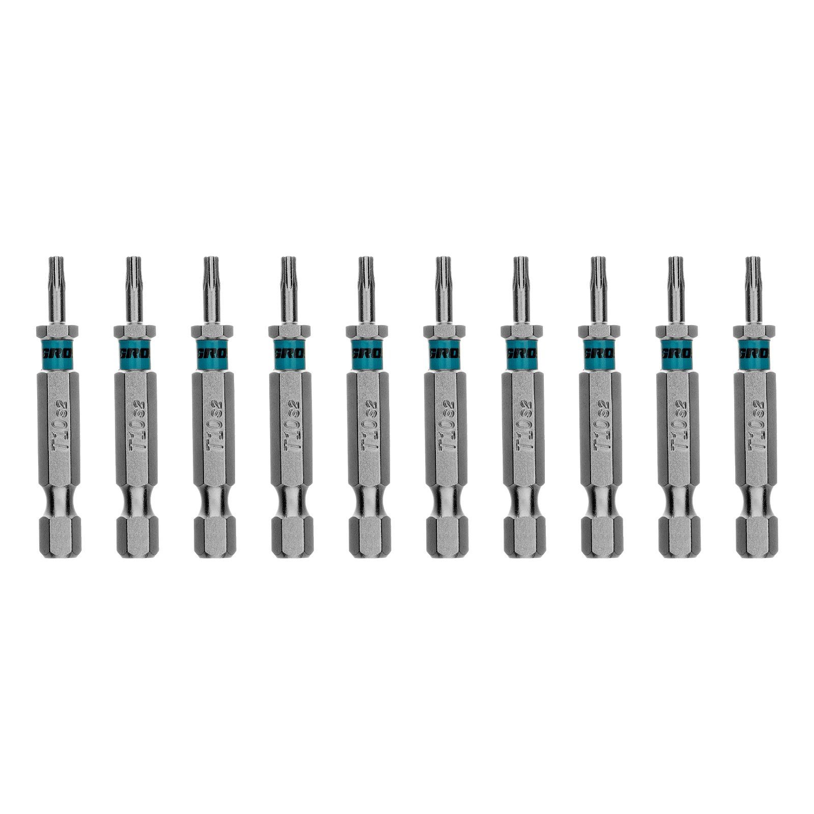 Бита Torx 10х50мм, сталь S2, шестигр., 10 шт. GROSS 114068