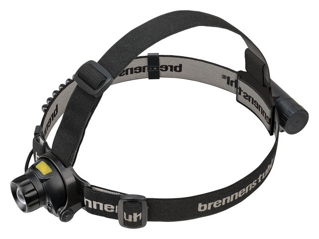 Фонарь налобный светодиодный аккум. LuxPremium LED  (IP44, 400Лм, USB-кабель) BRENNENSTUHL 1177310