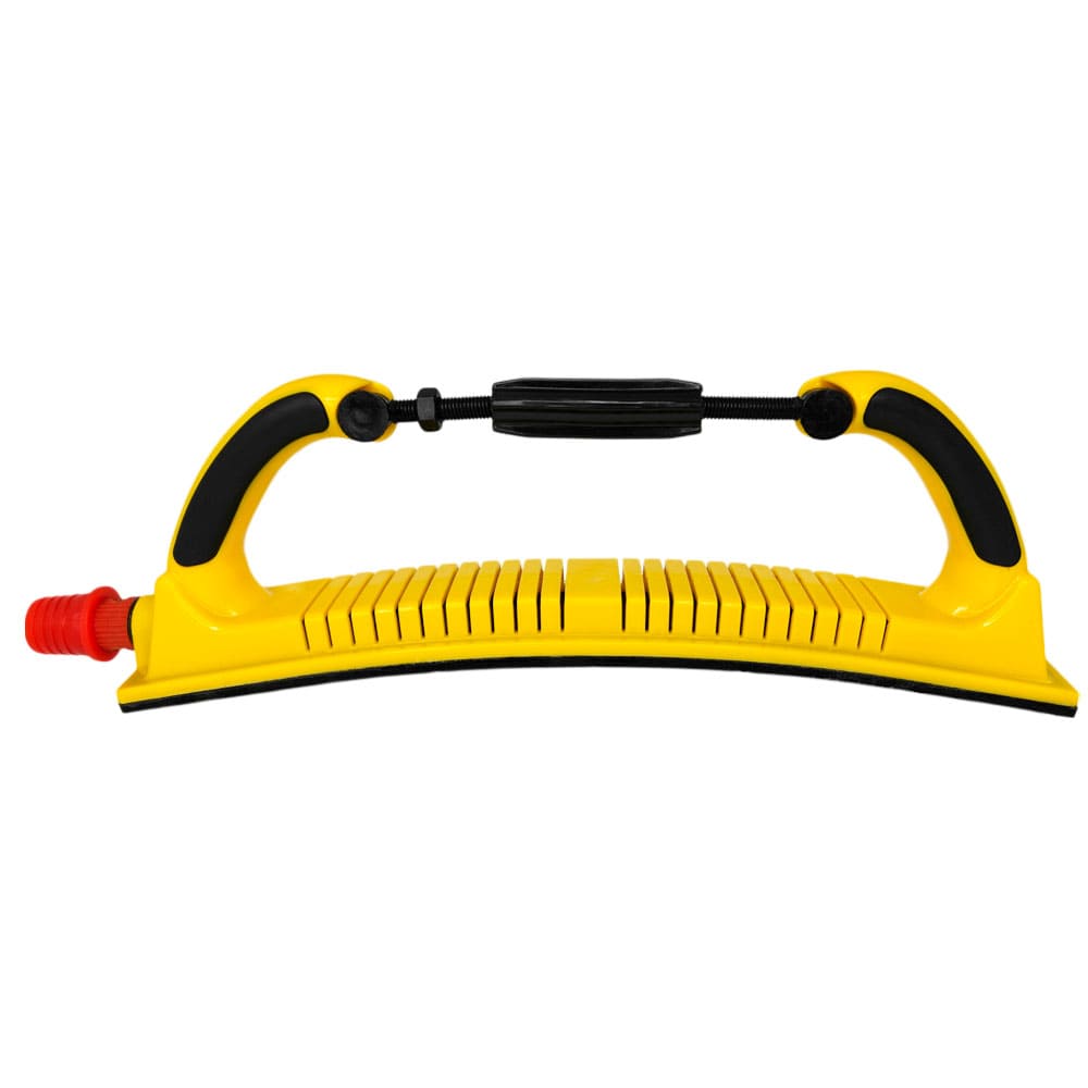 Шлифовальный блок 70х400 мм регулируемый с пылеотводом и липучкой под абразивный материал Гамматест GTK4006