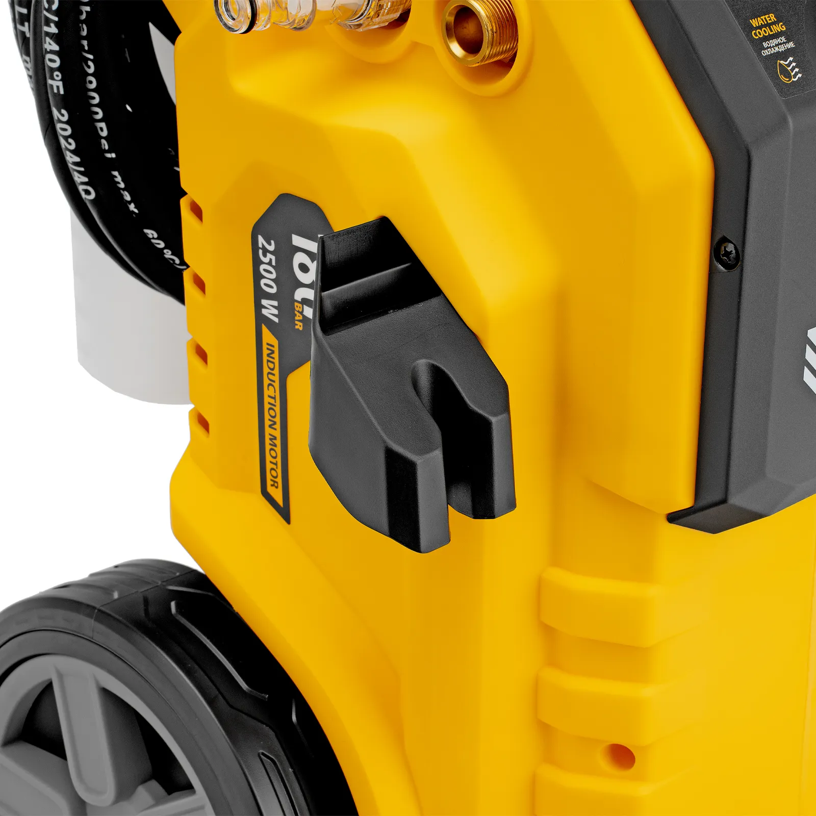 Моечная машина высокого давления K 70 Power, 2500 Вт, 180 бар, 600 л/ч, асинх. двиг. DENZEL 58272