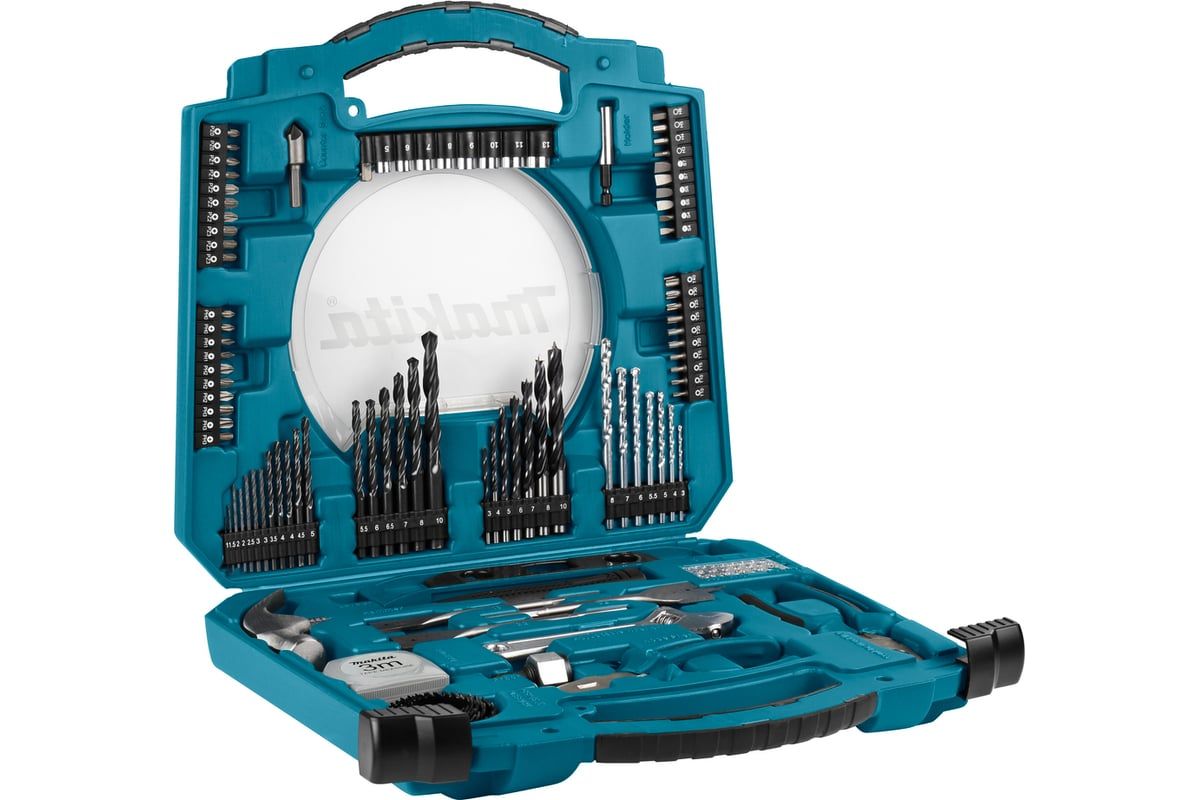 Набор_Оснастка в кейсе "Circle series" 103 шт (биты / сверла / инструмент),  ...MAKITA D-42042